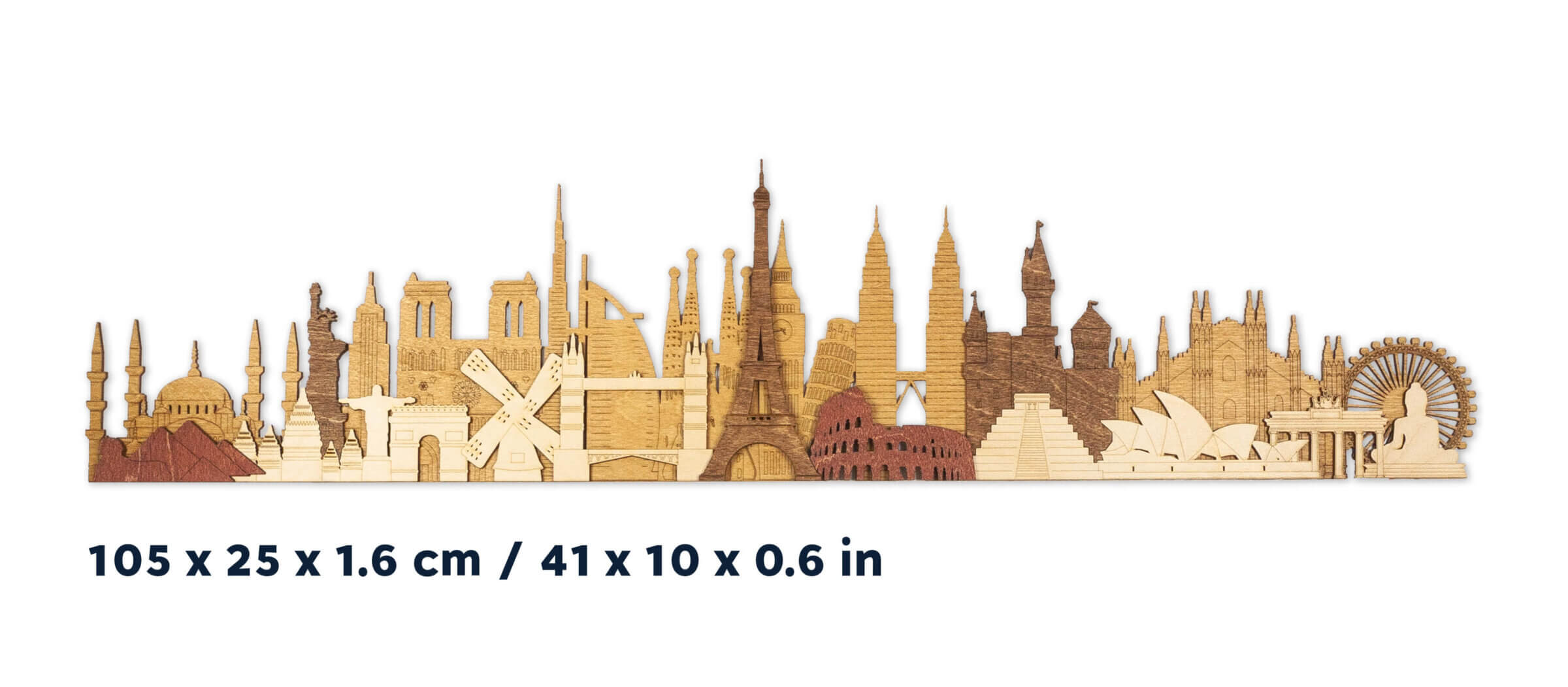 3D Monumenty a atrakcie z dreva